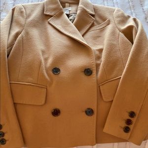 Double Breasted Camel Jacket